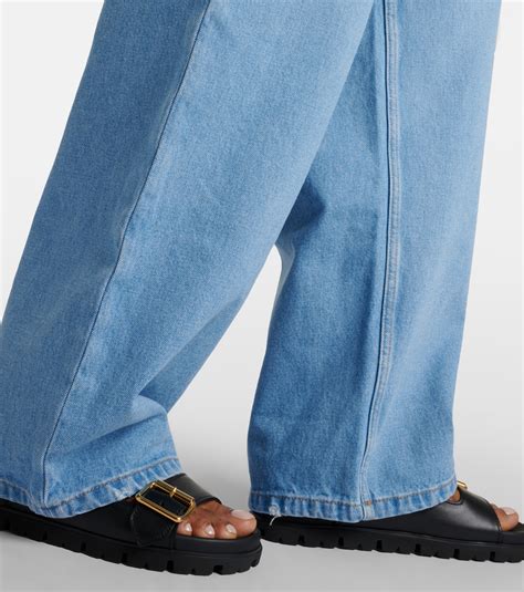 prada herren jeans|prada wide leg jeans.